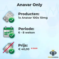 Anavar Only - Vrouwen