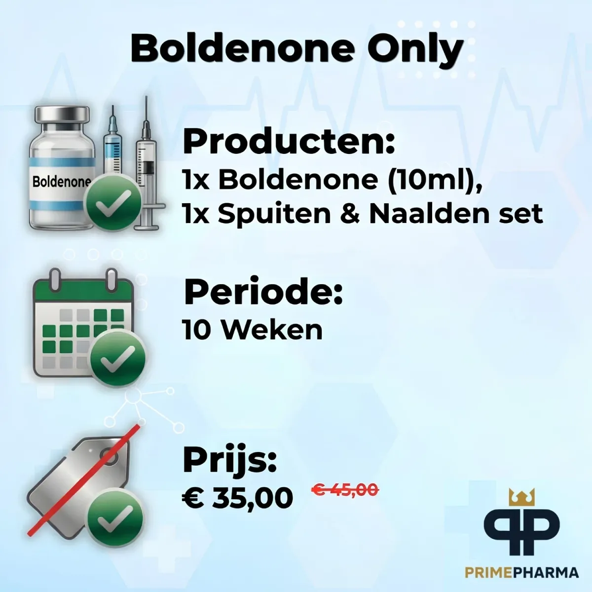 Boldenone Only - Vrouwen