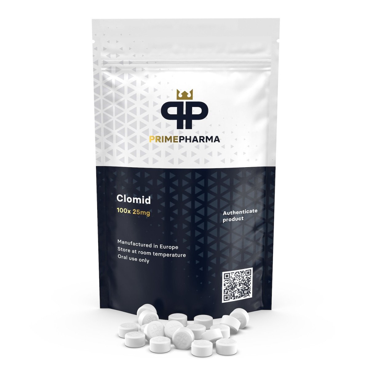 Clomid 25mg - Prime Pharma