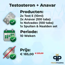 Test E + Anavar - Cycle