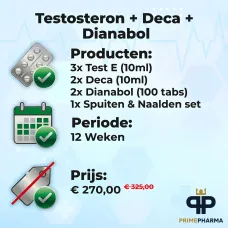 Test E + Deca + Dianabol - Cycle