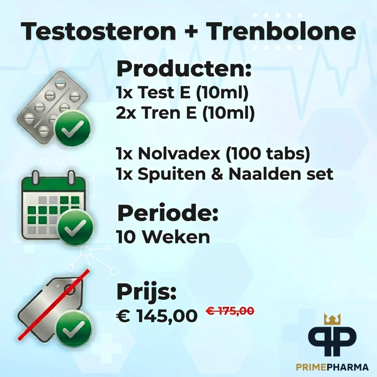 Test E + Tren E - Cycle