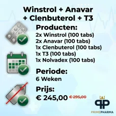 Winstrol + Anavar + Clenbuterol + T3 - Cycle Winstrol + Anavar + Clenbuterol + T3 - Cycle
