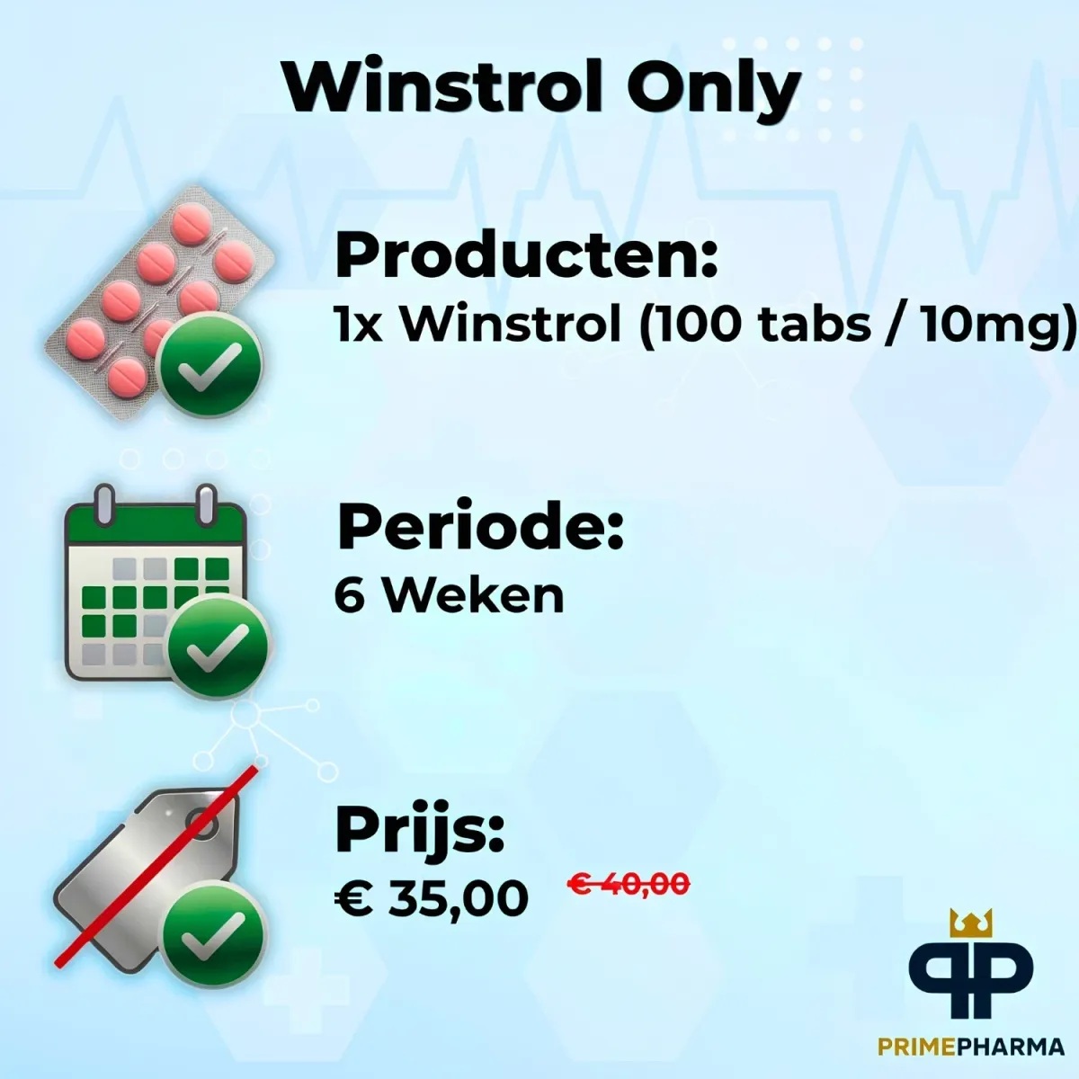 Winstrol Only - Vrouwen