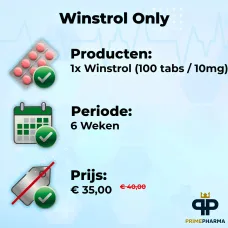 Winstrol Only - Vrouwen Winstrol Only - Vrouwen